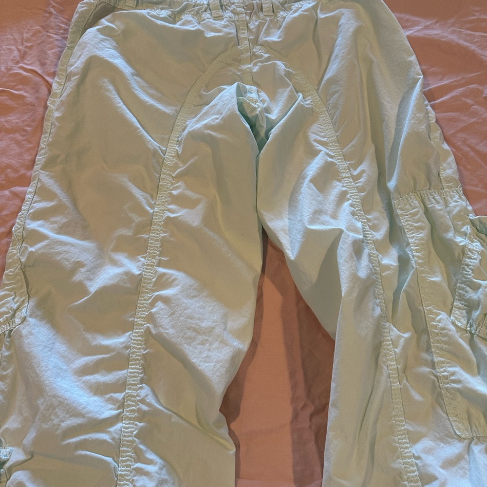 BDG Y2K Low Rise Cargo Pants in Mint Green - Picture 5 of 7